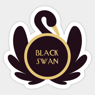 Black swan Sticker